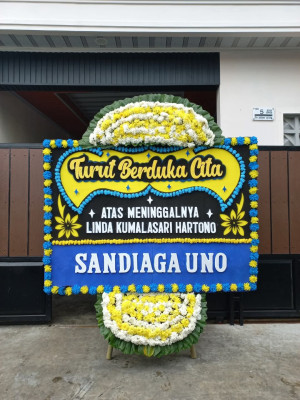 Papan Bunga Duka di Kristen